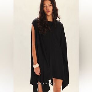 Free People Jordy Black Mini Dress